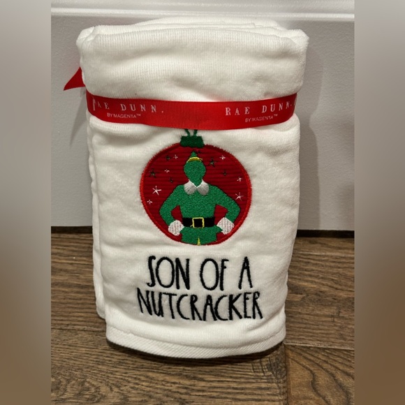Rae Dunn - Hand Towels, 2 pack. Son of a Nutcracker - Picture 1 of 4